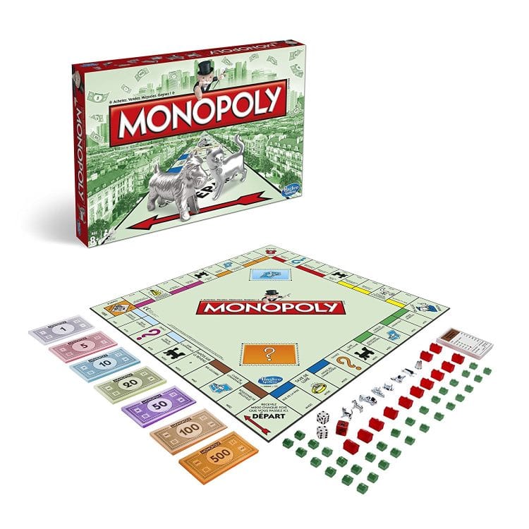 Le Cluedo, la Bonne Paye ou encore le Monopoly à 12,99 € sur Amazon
