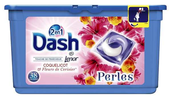 Les capsules de lessive Dash 2en1 à moitié prix sur Amazon