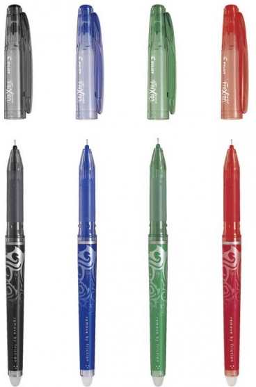 Le lot de 9 crayons Pilot Frixion Ball + 9 recharges bleu, noir et rouge à 2,75 € chez Carrefour