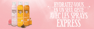 Spray hydratant express à tester gratuitement Le Petit Marseillais
