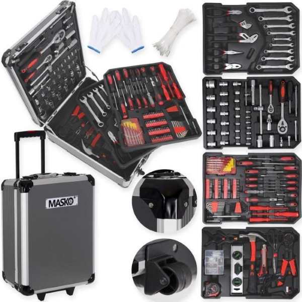 La valise multi-outils MASKO 725 pièces à 69,99 €