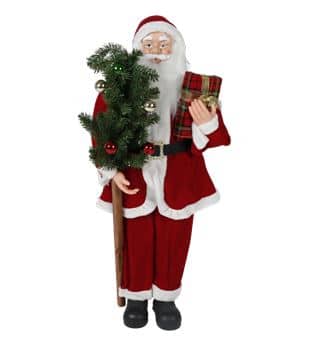 Père Noël Kerstman XL décoratif LED 110 cm à 25,95 € chez Action