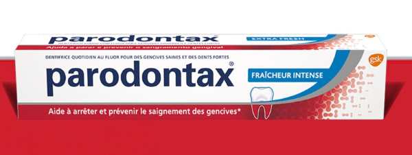 10 000 dentifrices Parodontax Fraîcheur Intense en test gratuit sur Trnd