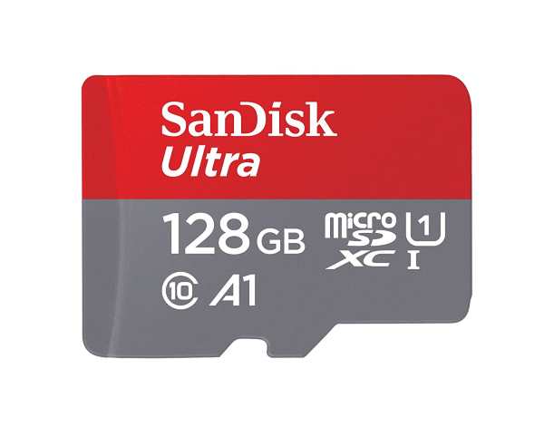 La carte micro SD 128 Go SanDisk à 40,99 € sur Amazon