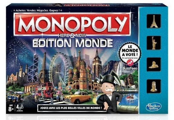 Jeu Monopoly Edition Monde à moins de 12 € chez Auchan