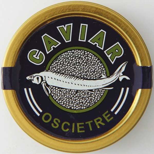 La boîte de 30 g de caviar Osciètre à 12 € chez Carrefour Market