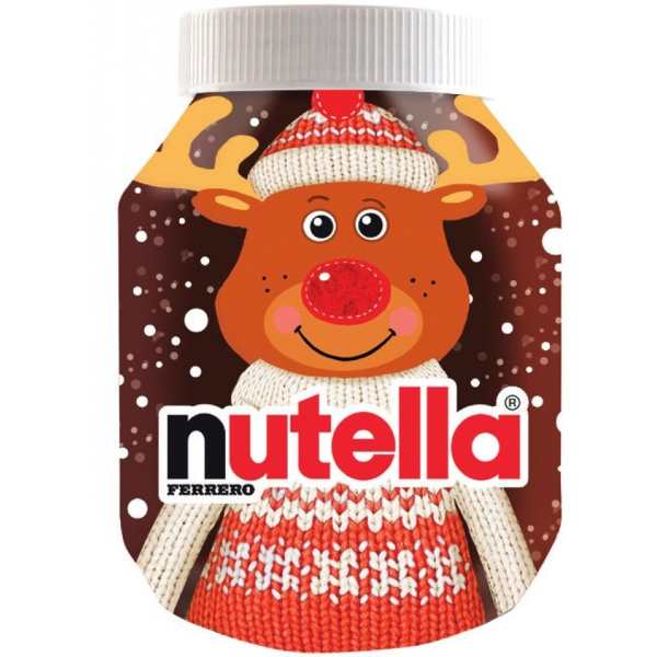 Le pot de Nutella 950 g spécial Noël à 2,83 € chez Carrefour Market