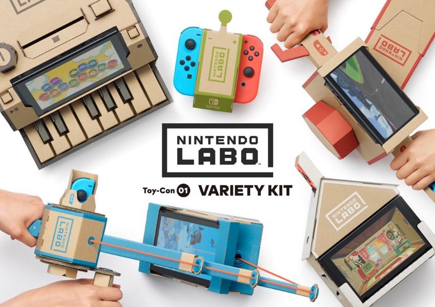 Le Multi-Kit Nintendo Labo à moins de 60 € chez Cultura