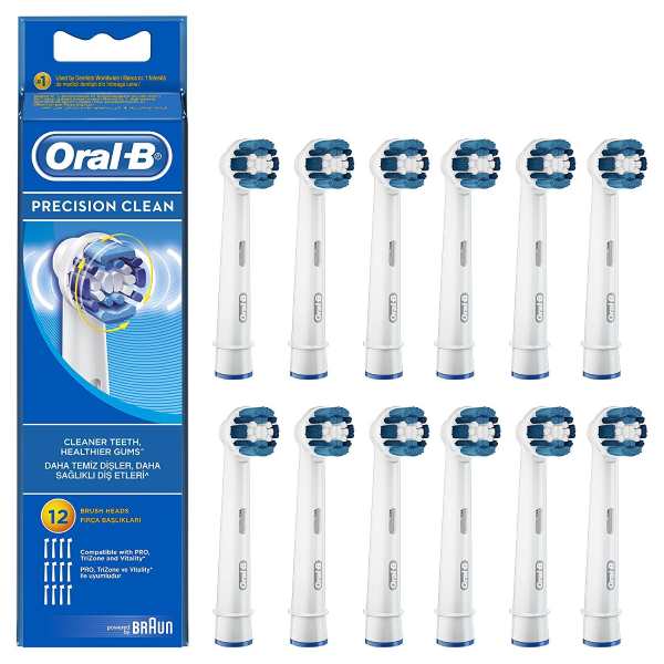 Lot de 12 brossettes de rechange Oral-b pour brosse à dents électrique à 22,99 € sur Amazon