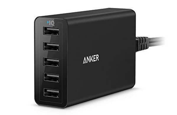 Chargeur Anker Powerport 5 à moins de 15 € chez Amazon