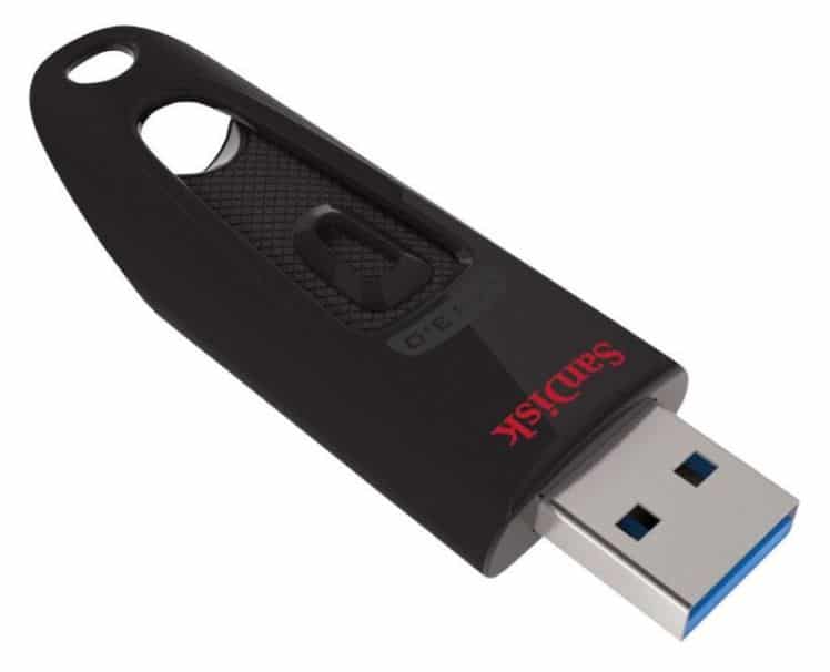 Clé USB 3.0 SanDisk Ultra 32 Go pas chère