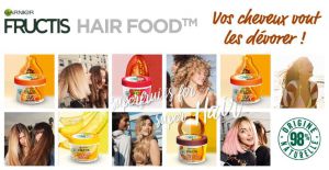 1 000 masques Garnier Fructis Hair Food en test gratuit sur The Insiders