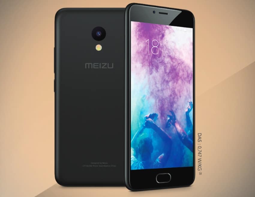 Smartphone Meizu M5 16Go à 58,09 € sur Cdiscount