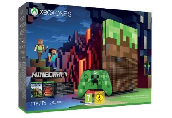 Xbox One S 1 To Minecraft Édition Limitée à 209 € sur Cdiscount