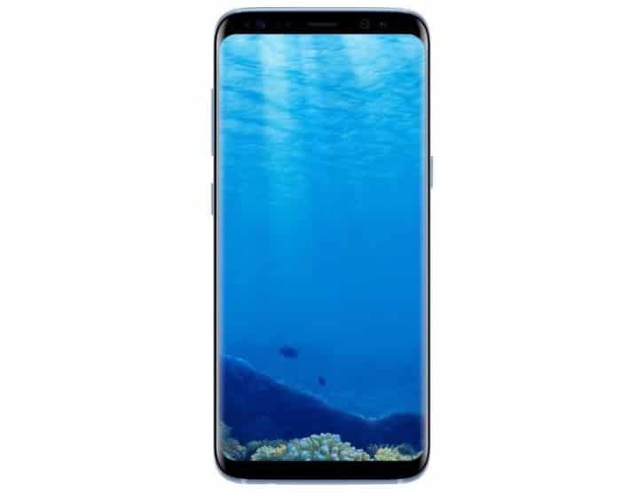 Samsung Galaxy S8 bleu moins cher
