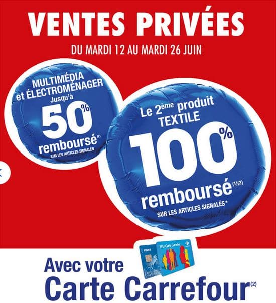Pré soldes Carrefour été 2018
