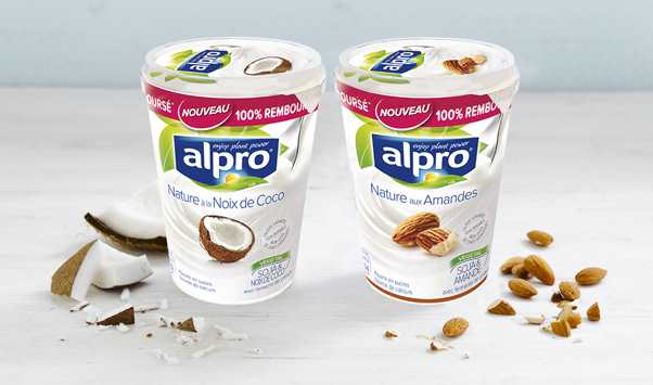 Pack de yaourts végétaux Alpro 100 % remboursés
