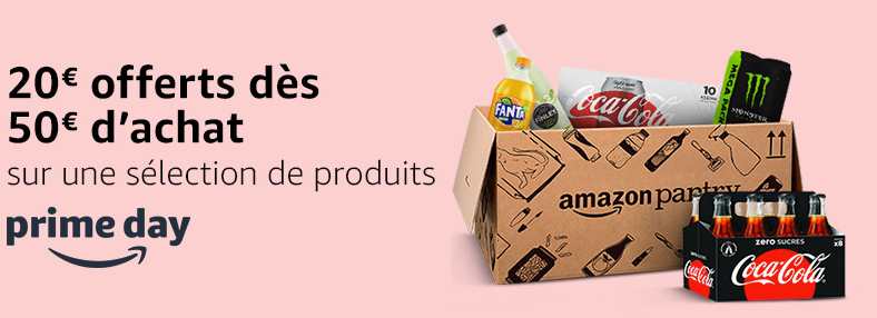 20 € offerts dès 50 € dépensés sur Amazon Pantry