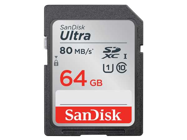 Carte mémoire SDXC 64 Go SanDisk à 15,77 € sur Amazon
