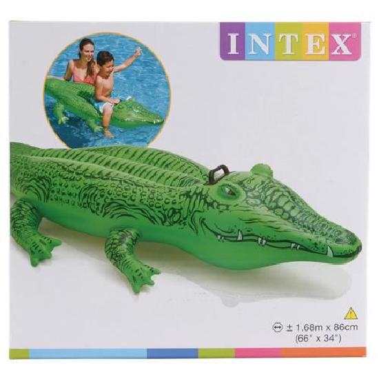 Crocodile gonflable Intex avec poignée à 4,29 € chez Action