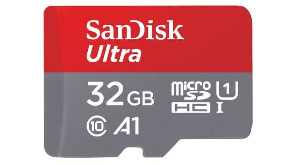 Carte micro SDHC SanDisk 32 Go à 11,25 € sur Amazon