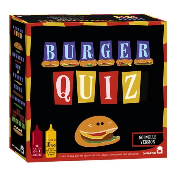 Le jeu Burger Quiz à moins de 20 € grâce à votre carte de fidélité Carrefour
