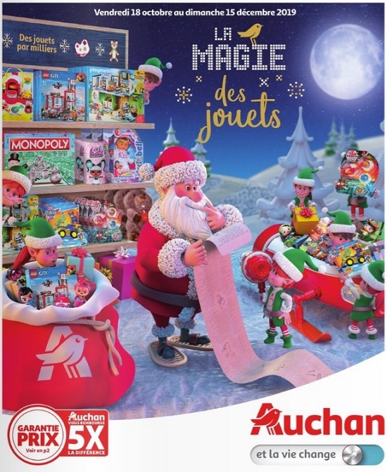 catalogue auchan jouets noël 2019