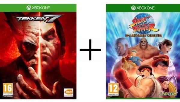Pack 2 jeux Xbox One Tekken 7 + Street Fighter 30th Anniversary Collection à 34,90 € sur Cdiscount