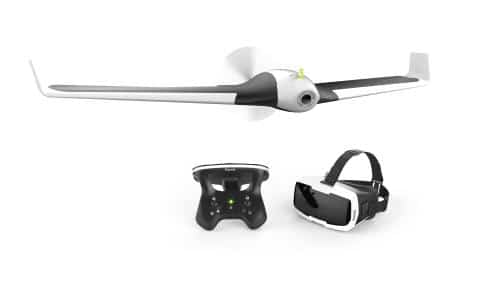 Pack FPV Drone Parrot Disco + manette Skycontroller 2 + Cockpit Glasses à 249,99 € sur la Fnac