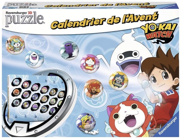 Calendrier de l’Avent Yo Kai Watch à 5,99 € sur Amazon livraison incluse