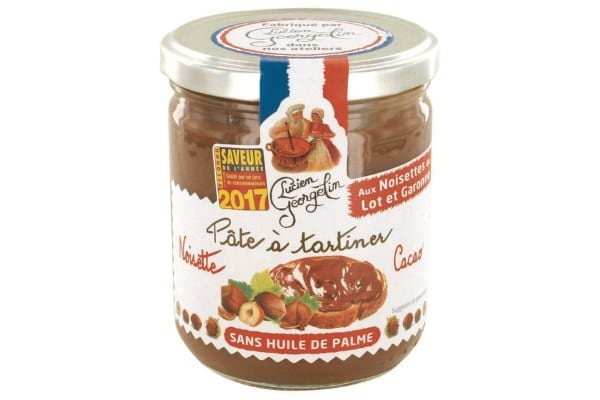 Pâte à tartiner noisette cacao Lucien Georgelin (400g) pas chère à 1,85 € chez Carrefour Market