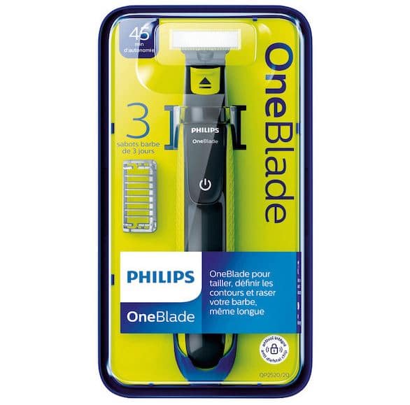 rasoir OneBlade Philips moins cher chez Carrefour Market