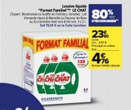 Carrefour Lessive Liquide Le Chat 3 X 2 Litres A 4 76 Via Remise Fidelite