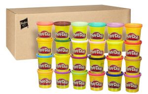 Lot de 24 pots de pâte à modeler Play-Doh à 10,99 € sur Amazon