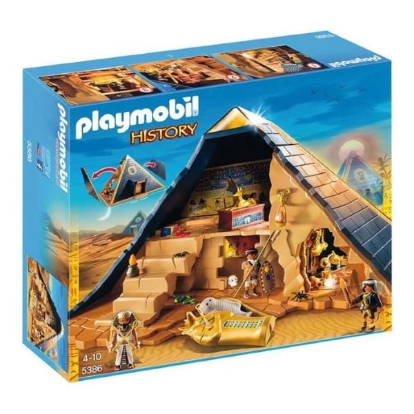 Playmobil History Pyramide du Pharaon 5386 à 36,50 € sur Cdiscount