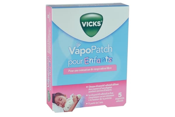 Échantillon gratuit de patch Vicks Vapopatch pour enfants sur Envie de Plus
