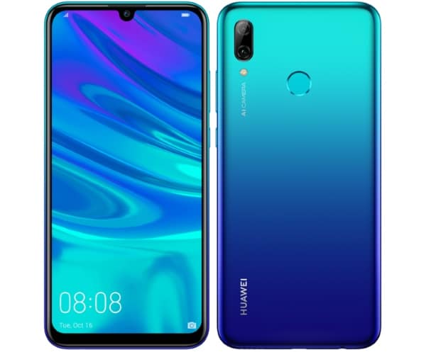 Huawei P Smart 2019 bleu à 219 € sur Rue du Commerce