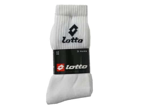 3 paires de chaussettes de sport Lotto pas chères à 1,99 € chez Action