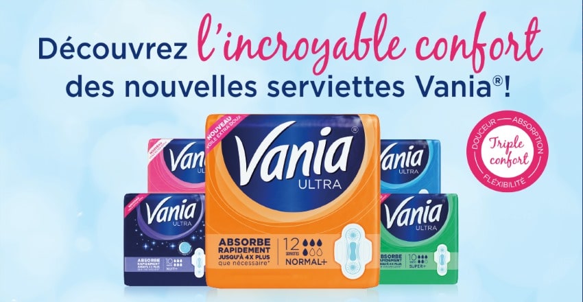 1 500 lots de 2 packs Vania Ultra Normal + en test gratuit sur The Insiders