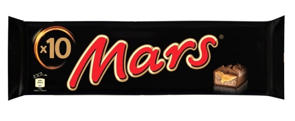 Paquet de 10 barres chocolatées Mars à 2,59 € chez Action