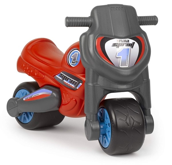 Petite moto pour enfant Feber Sprint rouge à 14,99 € chez Amazon Prime