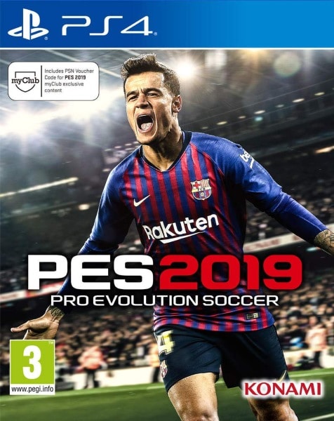 PES 2019 en dématérialisé à 9,99 € sur le PlayStation Store