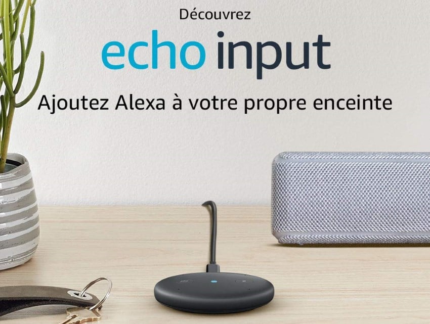 Alexa Echo Input moins cher à 24,99 € sur Amazon