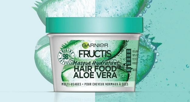 Le masque capillaire Garnier Hair Food Aloe Vera en test gratuit sur Sampleo