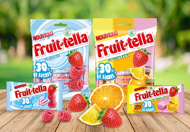 3 300 sachets de bonbons Fruittella avec 30 % de sucres en moins en test gratuit sur Sampleo
