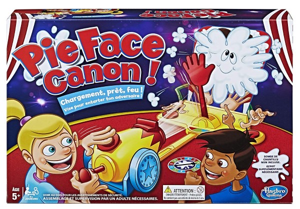 Le jeu de société Pie Face Canon à 6,66 € sur Amazon