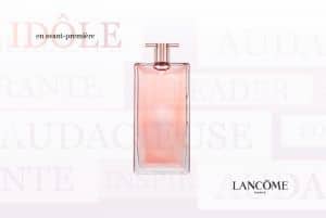 Idôle, parfum de Lancôme à recevoir chez soi en échantillon gratuit