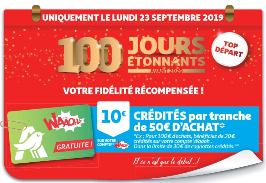 Auchan 10 Offerts Sur La Carte Fidelite Par Tranche De 50 D Achat