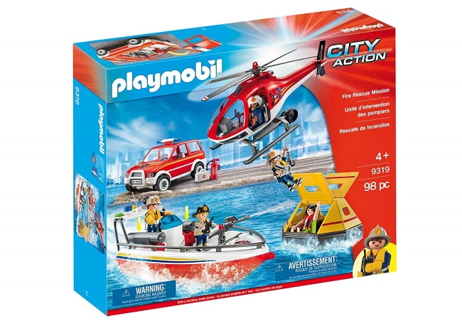 La boîte « unité d’intervention des pompiers » de Playmobil est à moitié prix chez Intermarché
