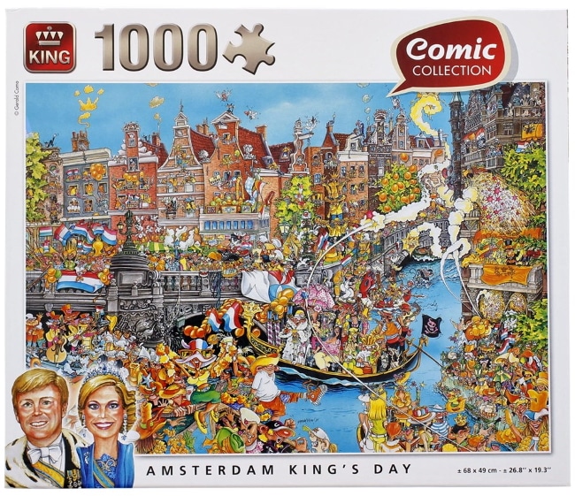 Comic Collection puzzle King à 2,39 € chez Action